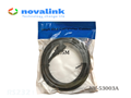 dây cáp nguồn 3 chấu chuẩn Mỹ to C13 Novalink NV-53005A