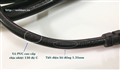 Dây cáp nguồn 3 chấu chuẩn Mỹ to C13 Novalink NV-53005A dài 2m, dây 16AWG, tải 13A, đạt chuẩn UL