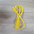 Dây nguồn C13 C14 16AWG 13A màu vàng