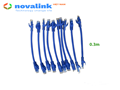 patch cord cat6 utp novalink dai 0,3m chính hang