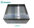 Hộp điện âm sàn Sinoamigo SOP-200S – 12 modules đa năng, thiết kế inox