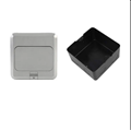Hộp ổ điện âm sàn Novalink NV-FS3S màu bạc | 3 module, chính hãng