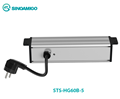Hộp ổ điện lắp gầm bàn Sinoamigo STS-HG60B-5, tích hợp 4 ổ cắm đă năng, 2 cổng US