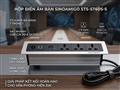 Ổ điện âm bàn Sinoamigo STS-ST60S-5 – Hỗ trợ Data & Power cho văn phòng