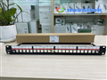Patch Panel Cat6A Novalink 24 cổng CC-06-00063 | Khung gắn module chuẩn Shielded 1U