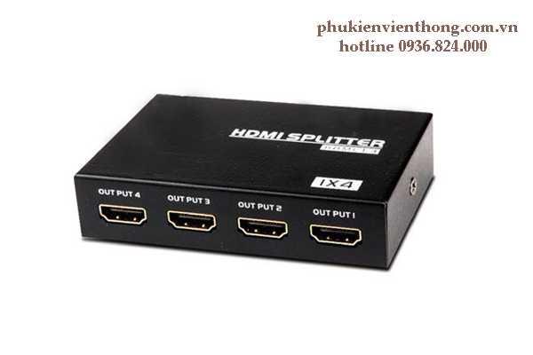 Bộ Chia tín hiệu HDMI 4 cổng loại thường giá rẻ