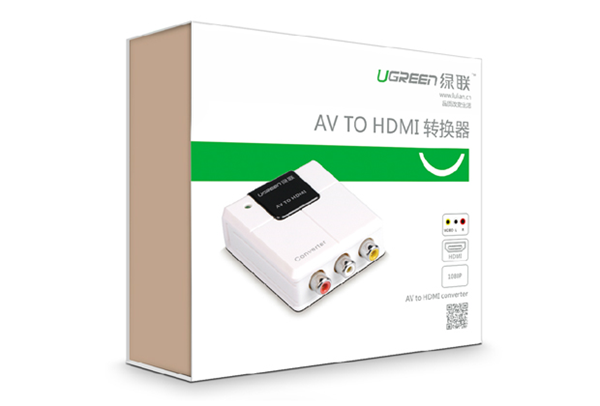 Bộ chuyển đổi AV to HDMI Ugreen 40225 cao cấp chính hãng