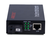 Bộ chuyển đổi quang điện APTEK gigabit AP113-20A 1sợi single mode