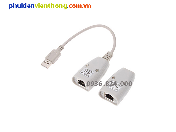 Bộ kéo dài USB  45m qua dây mạng RJ45 MT-Viki 150FT