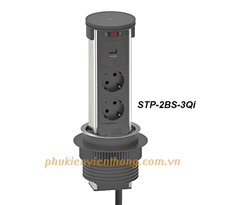 Bộ ổ điện âm bàn bếp sinoamigo STP-2BS-3QI cao cấp