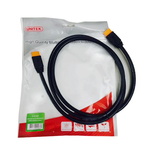 Cáp HDMI 1.5m chính hãng unitek Y-C137 cao cấp