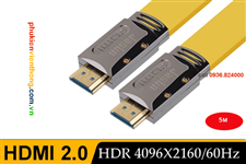 Cáp HDMI 2.0  5 m Jasun Hỗ trợ 4K/2K/3D Chính hãng