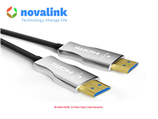 Dây HDMI sợi quang 15m Novalink NV-32013A - Kết nối xa, hiển thị 4K đỉnh cao