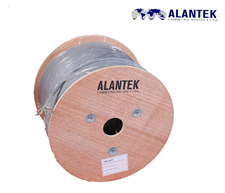 Cáp mạng Alantek Cat 6a FTP 23 AWG màu xám 305m vỏ chống cháy LSZH chính hãng