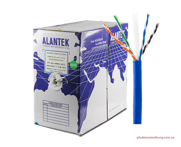 Cáp mạng cho thang máy cat6 FTP Alantek 301-60FP80-DSBU