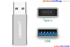 Đầu nối USB Type-C sang USB 3.0  Ugreen 30705