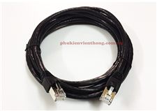 Dây nhảy mạng patch cord  cat6A STP dài 5m màu đen, tiết diện 23AWG, băng thông 500Mhz , tốc độ 10Gb