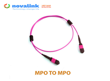 Dây nhảy quang MPT - MPO, OM4 dài 3m Novalink NV-61613A chính hãng.