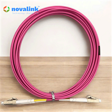 Dây nhảy quang Multimode OM4 LC/UPC-LC/UPC DX 20m Novalink NV-61207A | Dây nhảy quang tốc độ cao