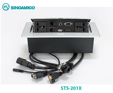 Hộp ổ cắm âm bàn đa năng Sinoamigo STS-201X chính hãng