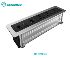 Hộp ổ cắm điện âm bàn SINOAMIGO STS-ST60S cao cấp