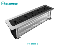 Hộp ổ cắm điện âm bàn SINOAMIGO STS-ST60S chính hãng