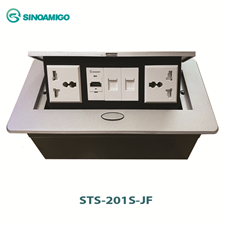 Hộp ổ điện âm bàn STS-201S-JF SINOAMIGO chính hãng