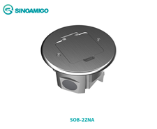 Hộp ổ điện âm sàn Sinoamigo SOB-2ZNC IP66 chính hãng