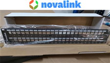 Khung Patch Panel Cat6A 48 Port 2U Novalink CC-06-00064 Chính Hãng