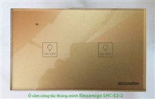 Công tắc thông minh 2 cổng  SINOAMIGO SHC-S2-2 điều khiển từ xa