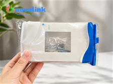 Mặt Wallplate 2 cổng Novalink NV-21002W hình chữ nhật - Điện, Mạng, HDMI, VGA, USB, Audio