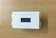 Nhân Wallplate USB 3.0 chuẩn Wide  lắp mặt panasonic âm tường