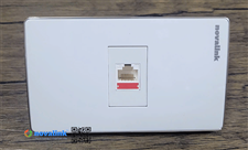 Ổ cắm mạng lan âm tường 1 cổng cao cấp