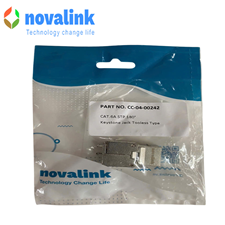 Ổ cắm, nhân  mạng Cat6A Novalink CC-04-00242 - Chống nhiễu, 10Gbps, chính hãng