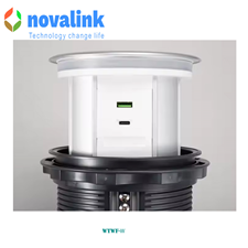 Ổ Điện Âm Bàn Bếp, Bàn Đảo Cao Cấp Novalink WTWF-W | Điều Khiển Cảm Ứng