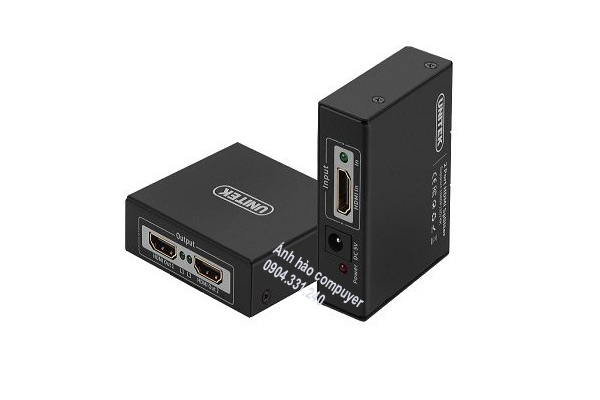 Switch HDMI 2 vào 1 ra unitek Y-5186A chính hãng