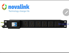 Thanh nguồn PDU 6 cổng đa năng lắp rack 19 inch - Nhỏ gọn, an toàn, chính hãng